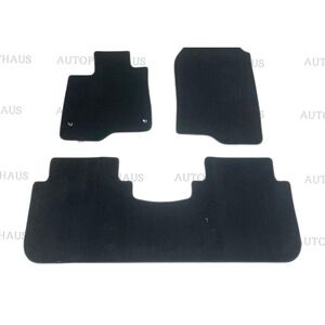 2023-2024 Honda CR-V OEM Black 3 piece Floor Mat Set 836003A0 A010M1 NH900L